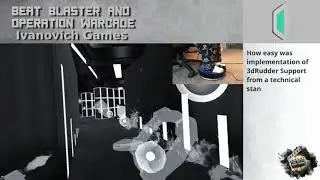 The integration of the 3dRudder in Beat Blaster | PSVR