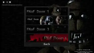 why can't i just play Fnaf Doom 1 bro