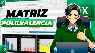 Matriz de Polivalencia Excel aplicada a un proceso de Recursos Humanos