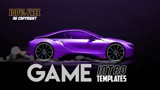 Free Race Game Intro Template