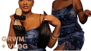 GRWM for night out in Detroit + VlOG