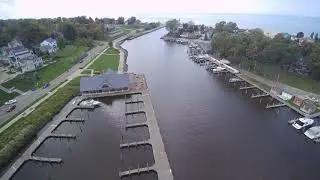 (2 of 5) South Haven Marina Drone Video - 10/9/2018