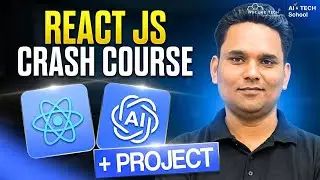 React JS 19 Crash Course with AI | Build an App and Master React JS in 2026
