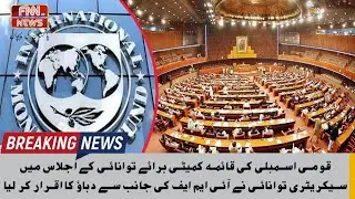 In the National Assembly session, Secretary Energy admitted the pressure from the IMF