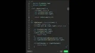 Leetcode 110. Balanced Binary Tree