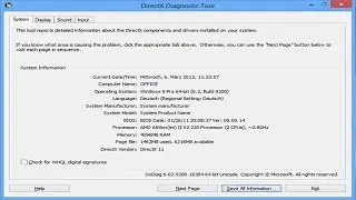 How to show pc information 2017