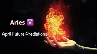 Aries ♈️ Someone Needs To Break The Ice 🧊⛏ April Future Predictions 🔮  ©️ Original Content.