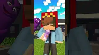 DO NOT DRINK The GRIMACE SHAKE in Minecraft! 720p (credits 