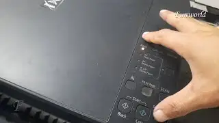 How to fix Canon MP 287 printer error P07 blinking