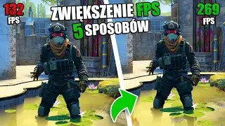CS:GO - 5 SPOSOBÓW NA ZWIĘKSZENIE FPS 2021 ⚡