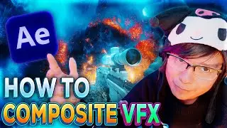How To Motion Track and Composite VFX Overlays [After Effects]