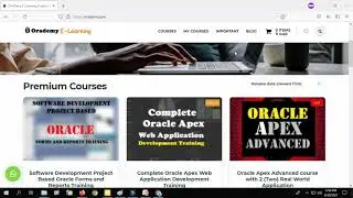 Complete Oracle Apex Web Application Development Course | What is in this course. OraDemy E-Learning