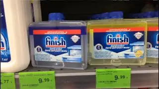Уход за посудомоечной машиной: средства Finish для чистки посудомойки // Как чистить посудомойку?