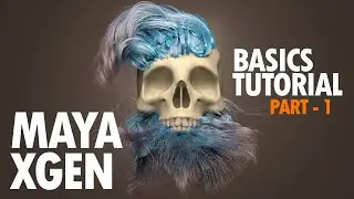 Maya Xgen Basics Tutorial Part - 1