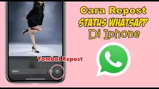 CARA REPOST STATUS STORY WHATSAPP DI IPHONE