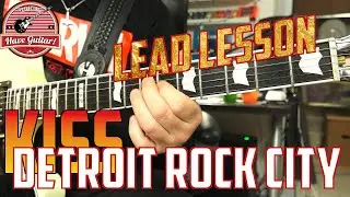 Detroit Rock City by KISS|Lead lesson with Tabs