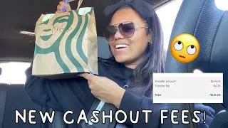 NEW CASHOUT FEE!?? #UBEREATS