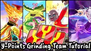How to Make the BEST Y-POINT GRINDING TEAM | Yo-Kai Watch Puni Puni