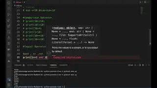 python operators