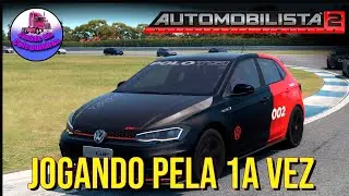 Jogando pela 1a vez Automobilista 2. VW POLO.