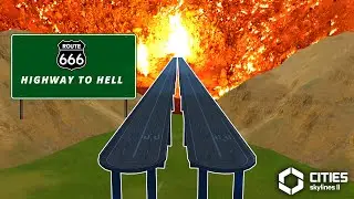 Creating a Highway to Hell in Cities Skylines 2