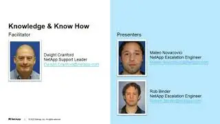Knowledge and Know how with NetApp Support - Episode 5