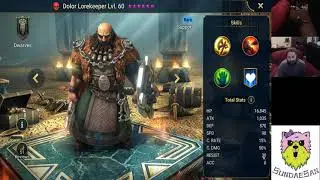 Rare Force Dwarf Review by SprinkleBeard of Raid: Shadow Legends
