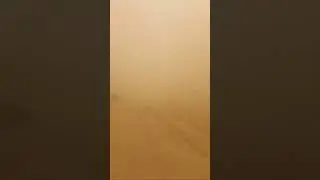 В Бейнеуском районе пыльная буря