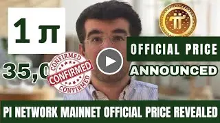 How Much To Exchange 1 Pi Coin To USD!!! Official Price Revealed!!!