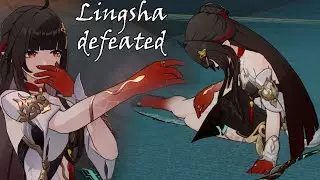 Lingsha defeated - Honkai: Star Rail (English voice)