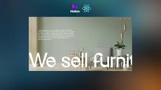 Horizontal Text Effect on Scroll - Framer Motion & React.js