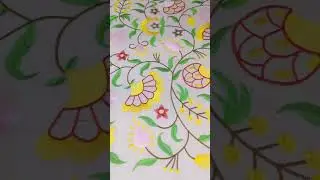 20 heads flat embroidery machine testing before delivery #embroiderymachine