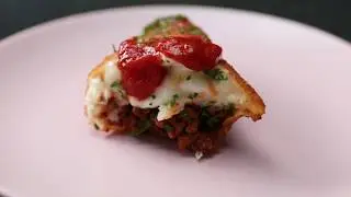 How to Make Deep-Fried Lasagna Pockets From Scratch | Tastemade