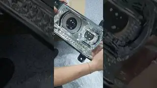 доработанная фара на кабину камаз 