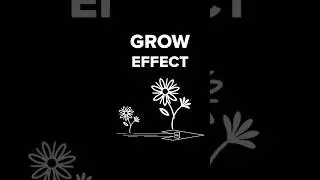 GROW Effect - After Effects Tutorial in 60 Seconds