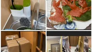 ВЛОГ 5 / Мотивация на уборку / Солю рыбу / Дозатор на кухню / Новые шкафы