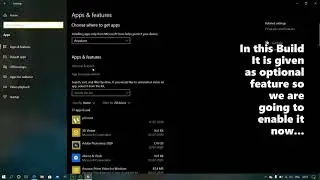 How to enable Wireless Display (Connect)  that is missing in Windows 10 2004 ?