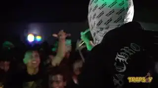 Slump6s PERFORMS ANTISOCIAL 1 LIVE IN LA (Shot by @Trapsay)