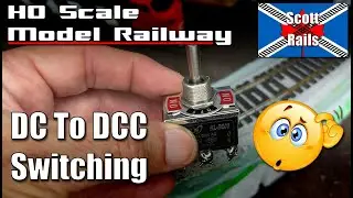 Installing A Simple Switch For DC OR DCC Model Train Control