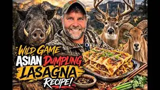I Turned Wild Game Into This… (Insane Flavor) Asian Dumpling Lasagna!