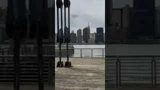 NYC Ferry across the East River to Long Island City. April 14, 2021