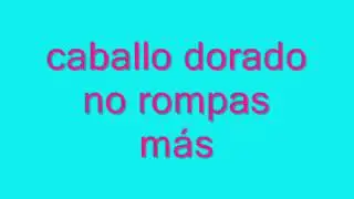 El caballo dorado