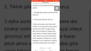 Tiktok Jeton Hilesi