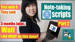 3 Steps for Documenting Simple Analyses on R