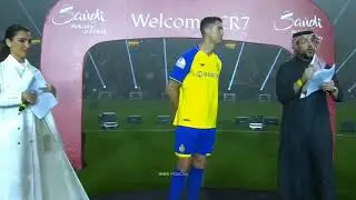 Cristiano Ronaldo Presentation : Ceremony With Al-Nasr