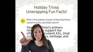 Holiday Greetings from DawnSignPress!