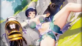 Brown Dust 2 x Senran Kagura - Yozakura 400+ pulls