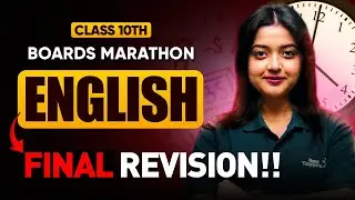 Class 10th - English FINAL REVISION 🔥 | Most Important Questions 🤫