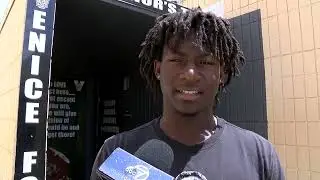WWSB-TV SPORTS ANCHOR JAMES HILL ABC7 FHSAA FOOTBALL WINSTON WATKINS, JR VENICE SR WR 11 PM 9-2-2024