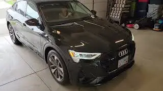 Electric Car Sounds: 2021 Audi e-tron Sportback (S-Line)